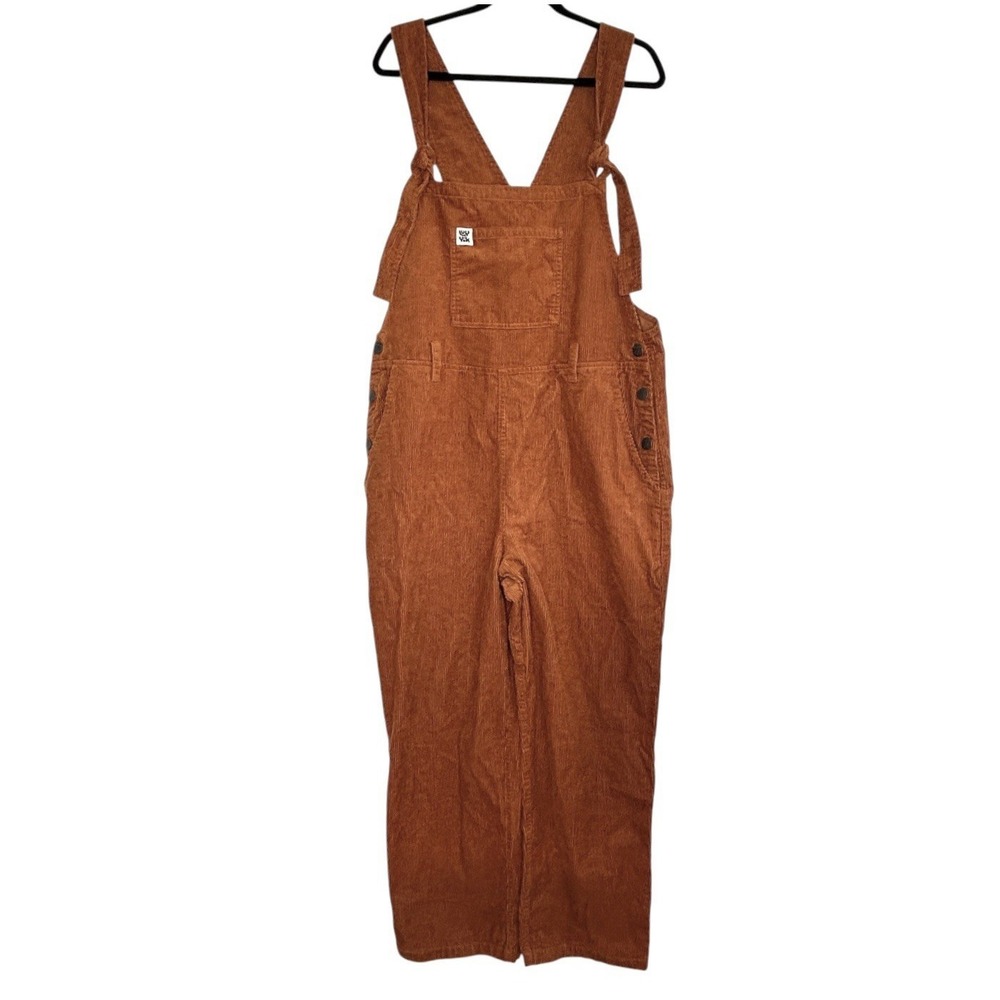 Lucy & Yak Easton Corduroy Boho Dungaree Oversalls 12R Indie Slouchy Utility NEW